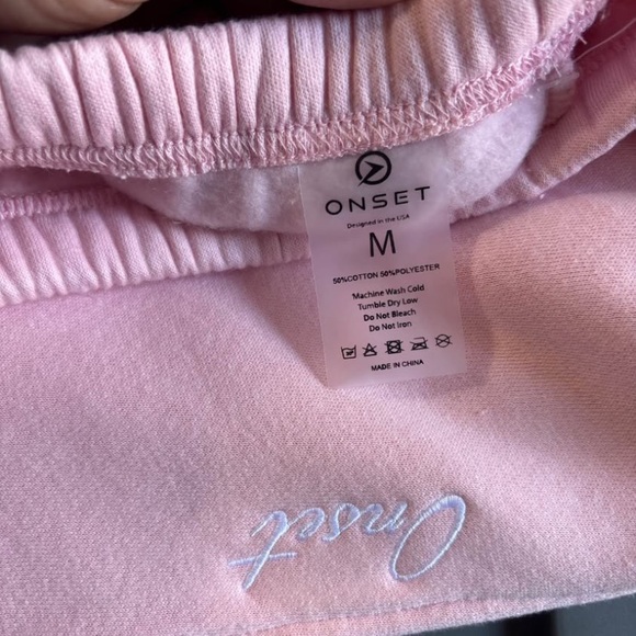 Onset Other - Onset Blush Pink Sweatpants